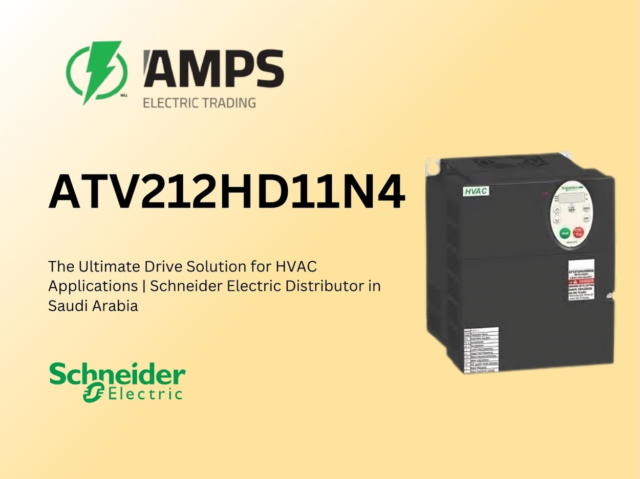 ATV212HD11N4: The Ultimate Drive Solution for HVAC Applications | Schneider Electric Distributor in Saudi Arabia