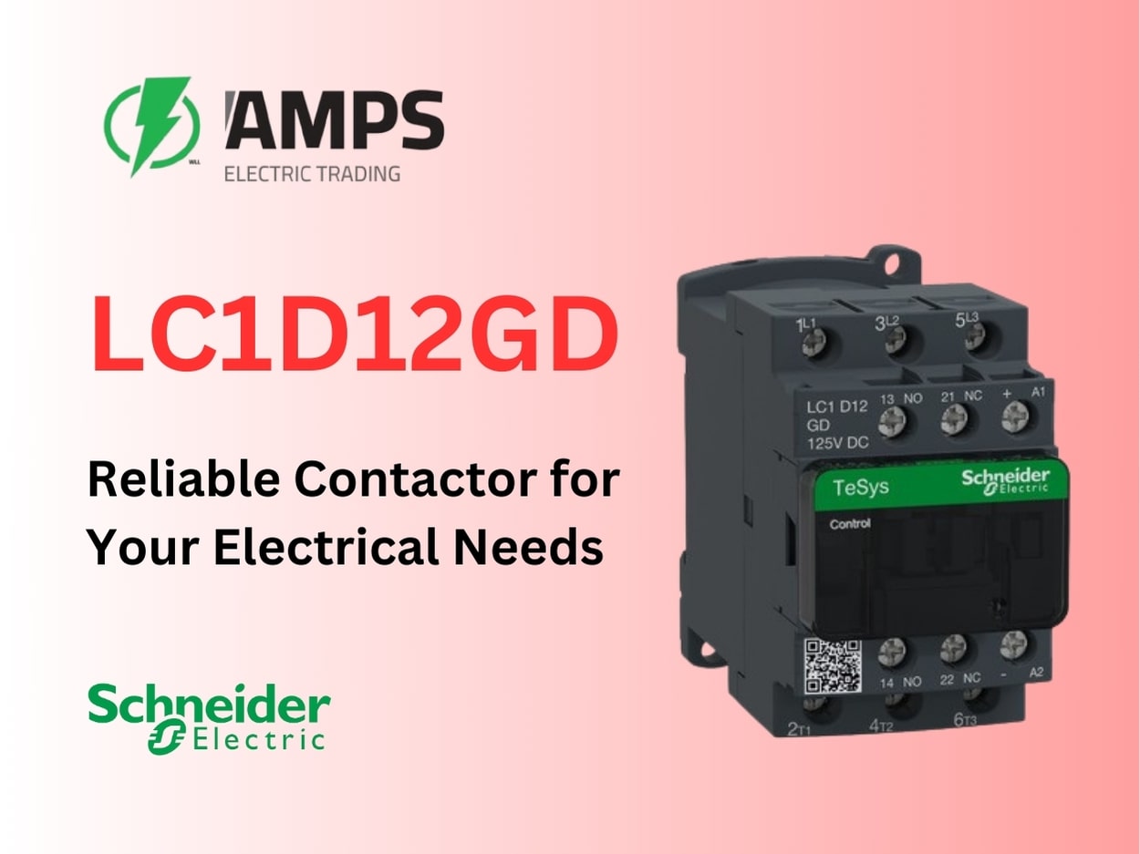 LC1D12GD: Reliable Contactor for Your Electrical Needs From  Schneider Electric Distributor in Saudi Arabia