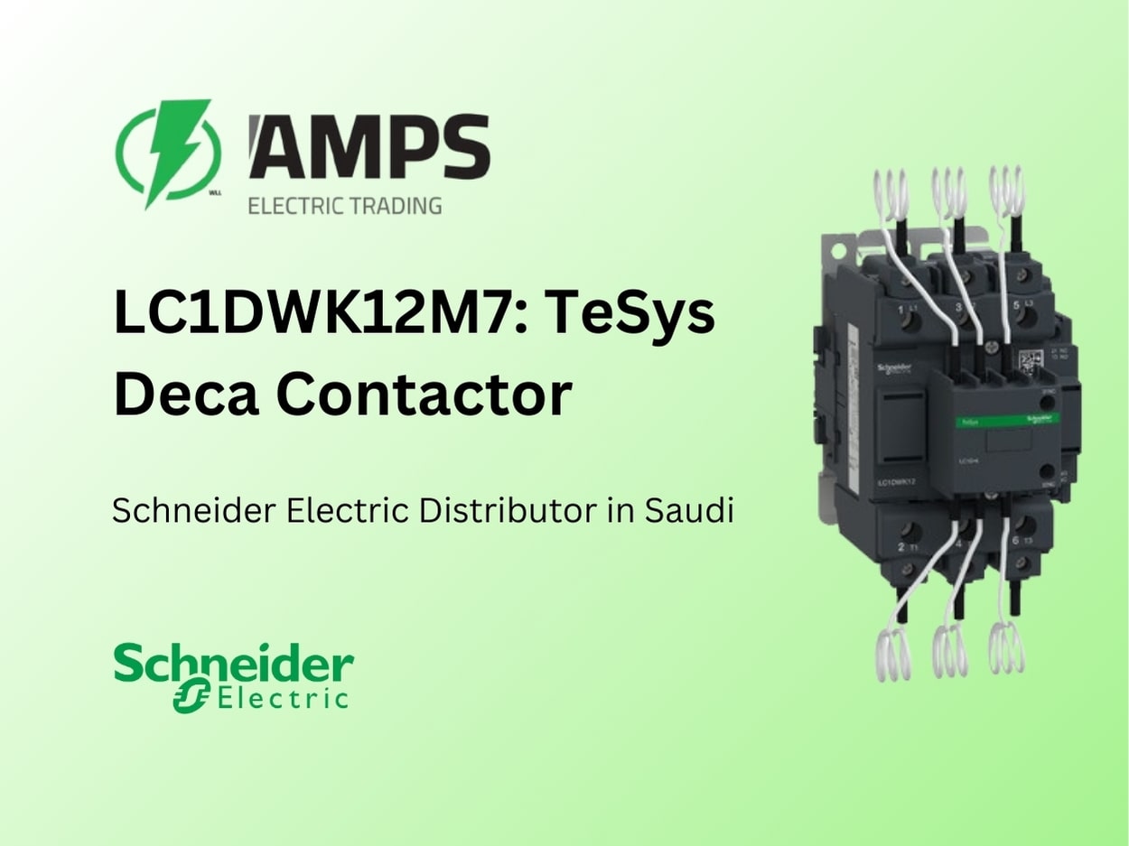 LC1DWK12M7: TeSys Deca Contactor – Quality Solutions from Schneider Electric Distributor in Saudi Arabia