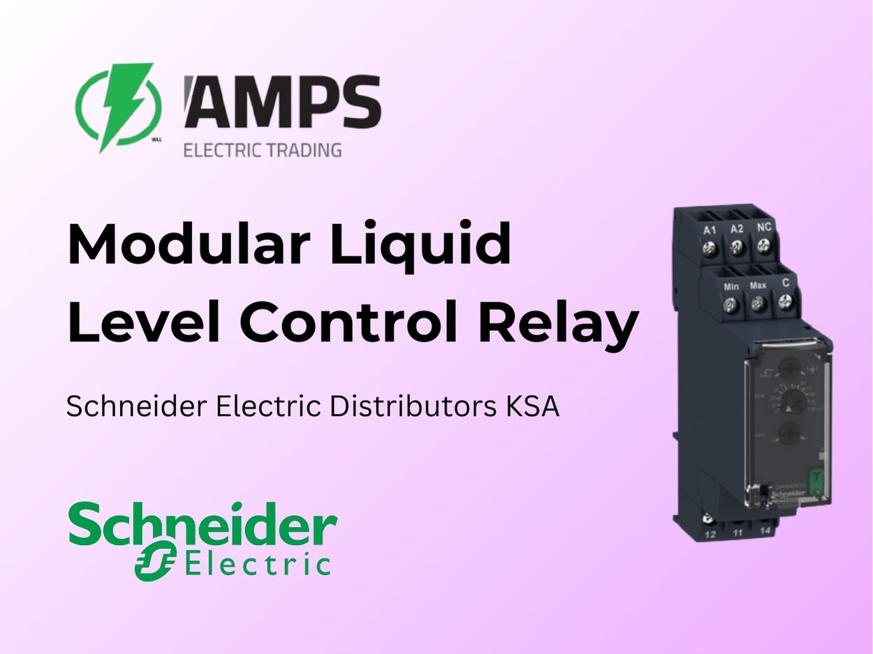 Modular Liquid Level Control Relay Schneider Electric Distributors KSA